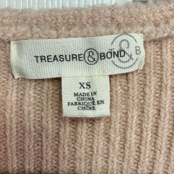 Treasure & Bond Ribbed Knit Slouchy Sweater - Picture 8 of 12